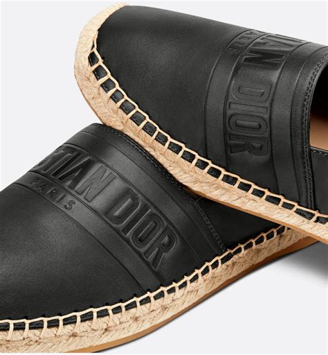 dior espadrilles granville|black Dior espadrille.